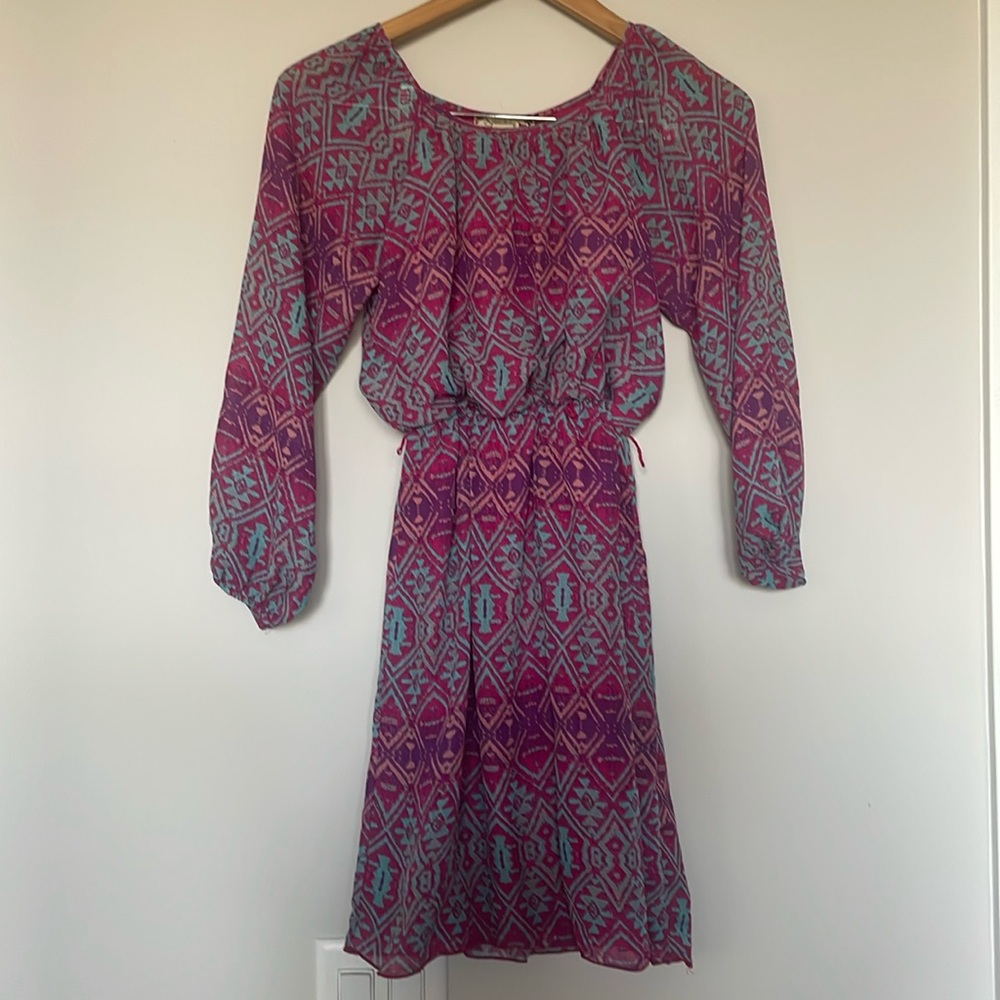 Speechless Sheer Overlay Dress Sz 16 EUC
